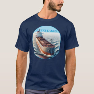 Great Lakes Ore Freighter T-Shirt