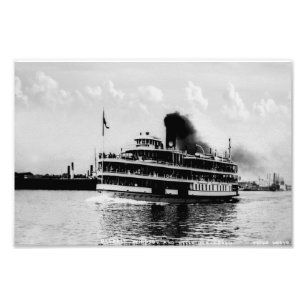 Great Lakes-Passagierschiff Brittannia Fotodruck