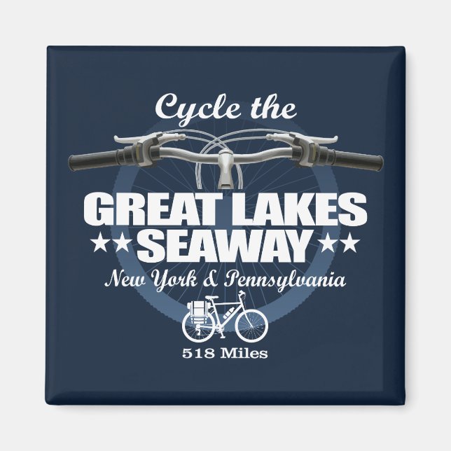Great Lakes Seaway Trail (H2) Magnet (Vorne)
