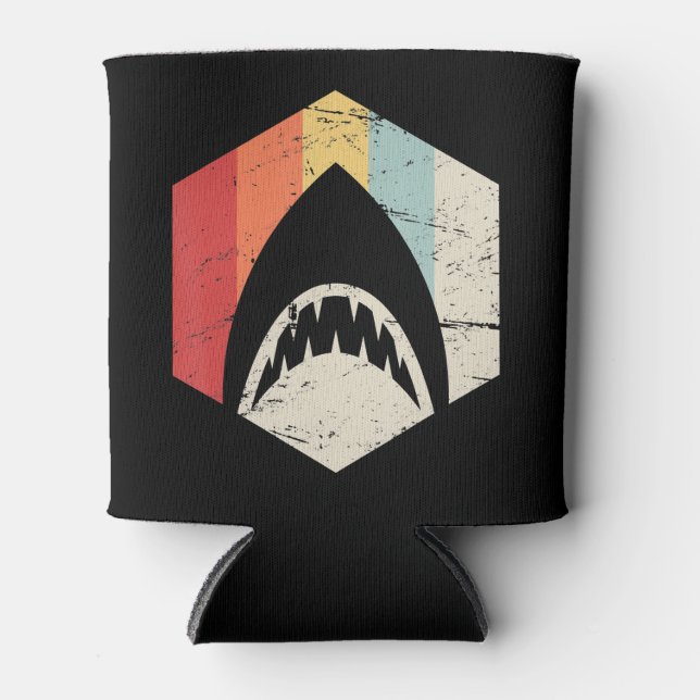 Great Lakes Shark Free, unversalzt Michigan Gesche Dosenkühler (Vorderseite)