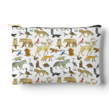 Great Lakes Wildlife Zipper Pouch