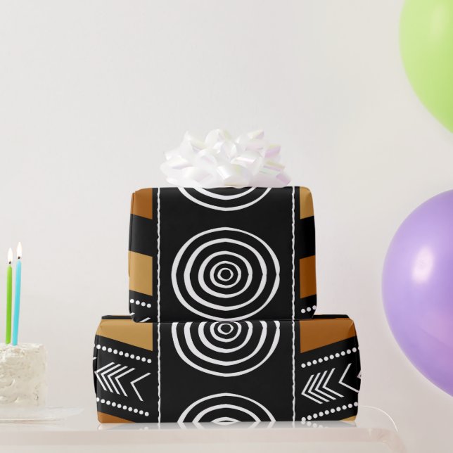 Great looking African Wrapping Paper Geschenkpapier (Partygeschenke)