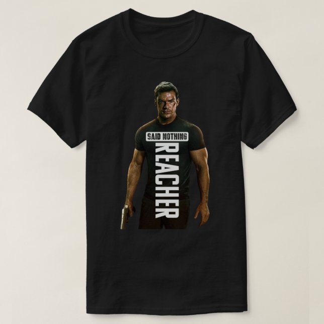 Great Model Reacher Cult Horror Spooky Serienmord T-Shirt (Design vorne)