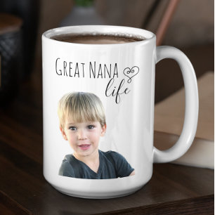 Great Nana Life Customization Foto Kaffeetasse