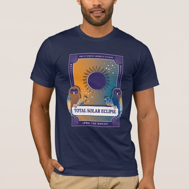 Great North American Eclipse T-Shirt (Vorderseite)