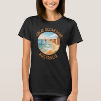 Great Ocean Road Australien Distressed Circle Retr