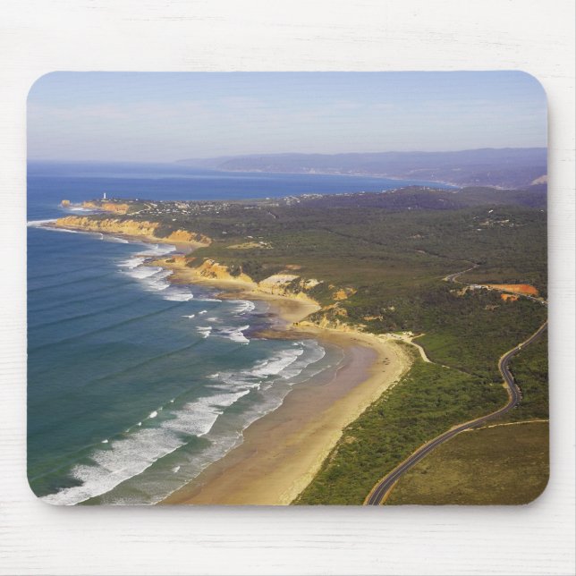 Great Ocean Road und Split Point Lighthouse, Mousepad (Vorne)