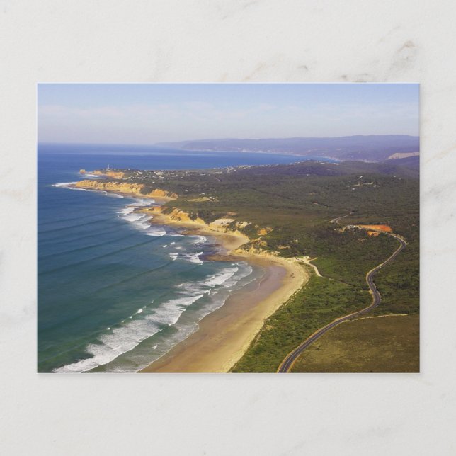 Great Ocean Road und Split Point Lighthouse, Postkarte (Vorderseite)