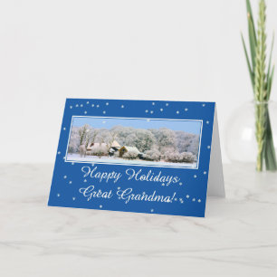 Great Oma Merry Weihnachtskarte Feiertagskarte