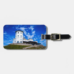 Great Orme Wales. -> Der Große Orme Wales. Gepäckanhänger