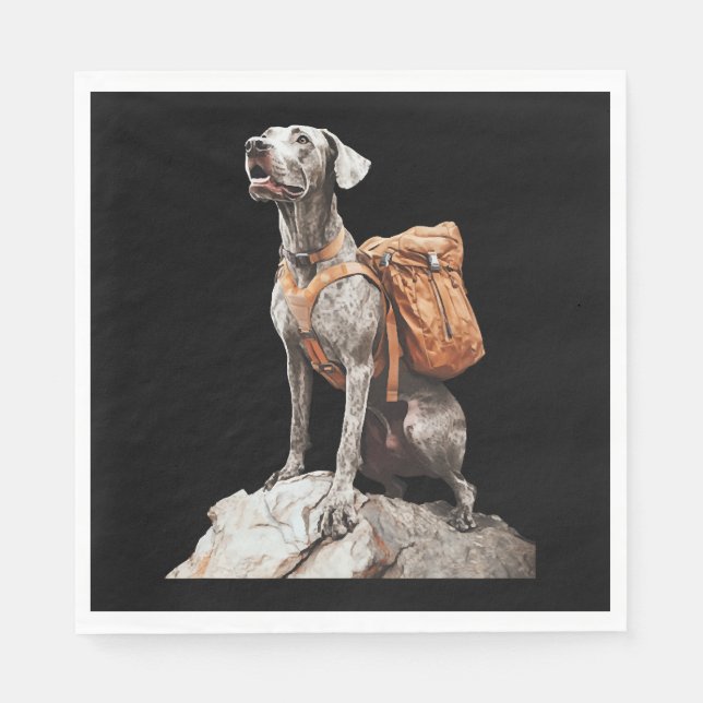 Great Pitbull Dane Serviette (Vorderseite)
