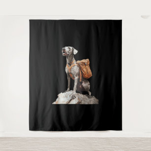 Great Pitbull Dane Wandteppich