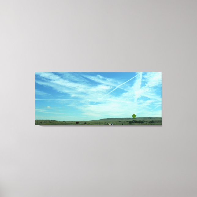 Great Plains Road, Colorado Leinwanddruck (Vorderseite)