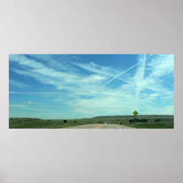 Great Plains Road, Colorado Poster