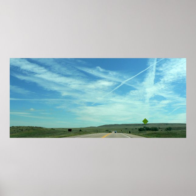 Great Plains Road, Colorado Poster (Vorne)