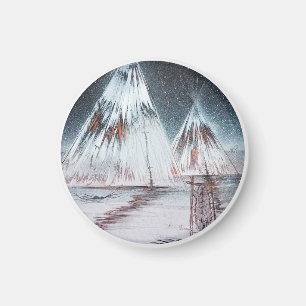 Great Plains Tipi Magnet