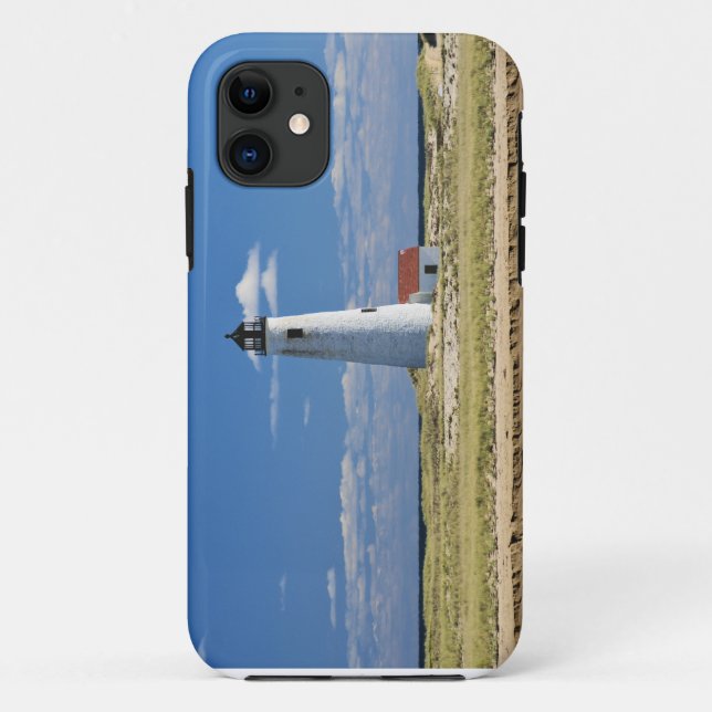Great Point Lighthouse, Nantucket, MA iPhone Case (Rückseite)