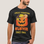 Great Pumpkin Believer Since 1966 Birthday 53 Year<br><div class="desc">Thank you for your interest in our products. We hope you enjoy it. Your satisfaction is important to us. Thank you again and have a great day!</div>