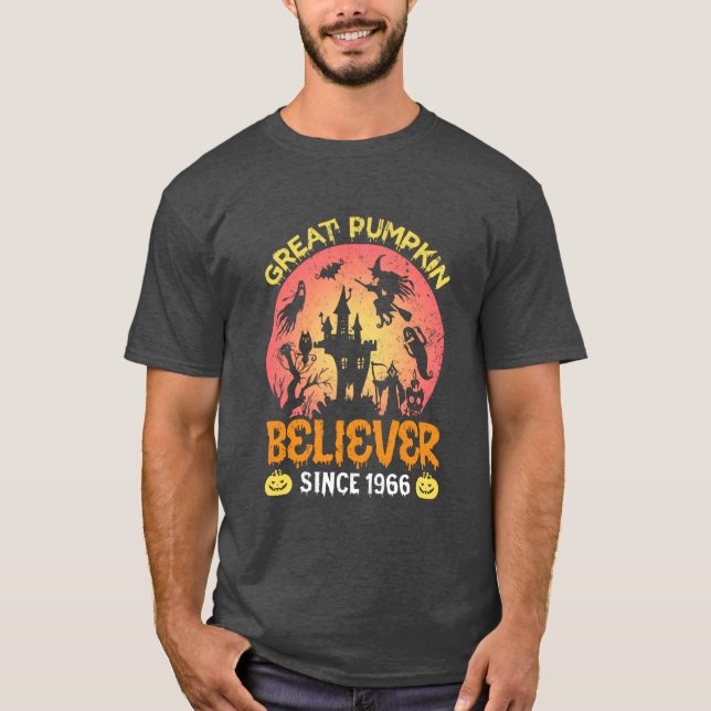 GREAT PUMPKIN BELIEVER SINCE  1966 T-Shirt (Vorderseite)