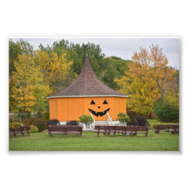 Great Pumpkin Gazebo, Newport, Vermont Fotodruck