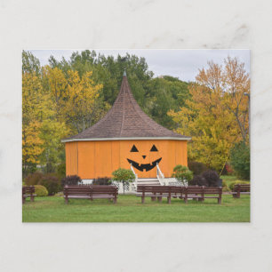 Great Pumpkin Gazebo, Newport, Vermont Postkarte