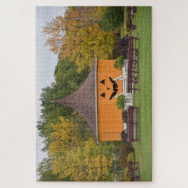 Great Pumpkin Gazebo, Newport, Vermont Puzzle