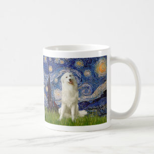 Great Pyrenäen 3 - Starry Night Tasse