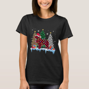 Great Pyrenäen Dog Tree Weihnachtsbeleuchtung Weih T-Shirt