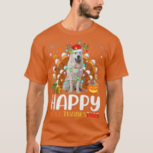Great Pyrenäen Hund Halloween Weihnachtsfest Hallo T-Shirt