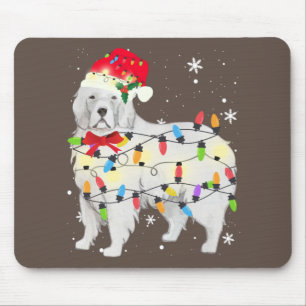 Great Pyrenäen Hund Weihnachten Weihnachten Weihna Mousepad