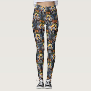 Great Pyrenäen Hunde Pumpkin Halloween Funny Leggings