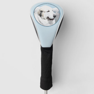 Great Pyrenäen Malerei - Original Hundekunst Golf Headcover