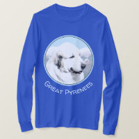 Great Pyrenäen Malerei - Original Hundekunst