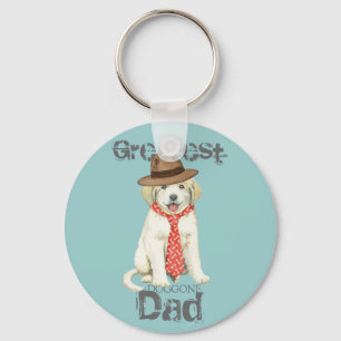 Great Pyrenäen Vater Schlüsselanhänger