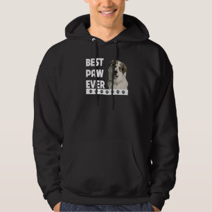 Great Pyrenäen Vathers Day Best Paw Ever Dog Vater Hoodie