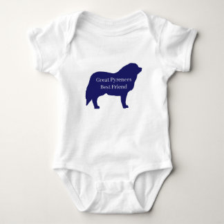 Great Pyrenees Baby-Body Baby Strampler