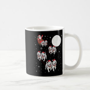 Great Pyrenees Hund Xmas Pyjama passend zu Santa C Kaffeetasse