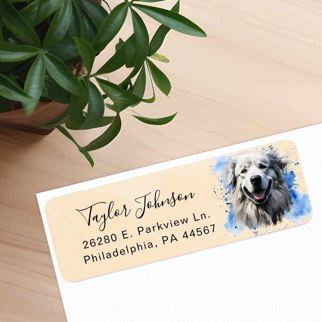 Great Pyrenees Rücksendeadresse (Von Creator hochgeladen)