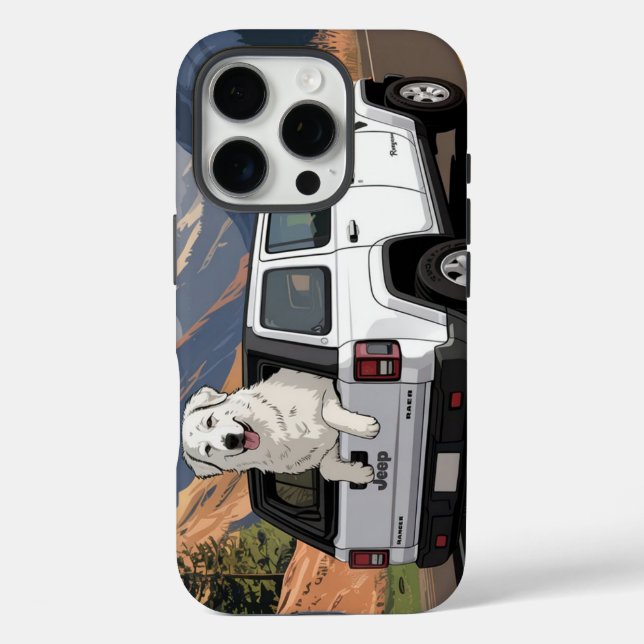 Great Pyrenees trip Case-Mate iPhone Hülle (Rückseite)