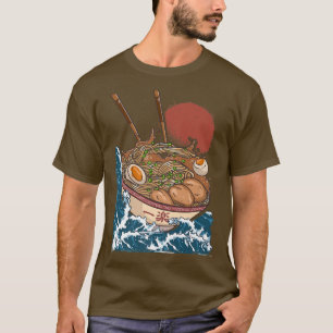 Great Ramen Wave japanische Kunst für Japan Noodle T-Shirt