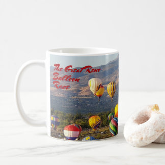 Great Reno Balloon Race Morning Rising 40th Yr Cof Kaffeetasse