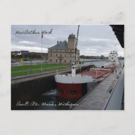 Great Republic in Mac Lock Post Card Postkarte