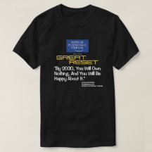 Great Reset - Sie werden nichts T - Shirt besitzen