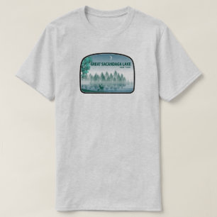 Great Sacandaga Lake New York Hirsche T-Shirt
