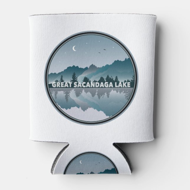 Great Sacandaga Lake New York Reflektion Dosenkühler (Vorderseite)