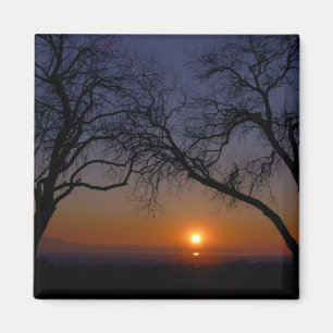 Great Salt Lake Sunset Magnet