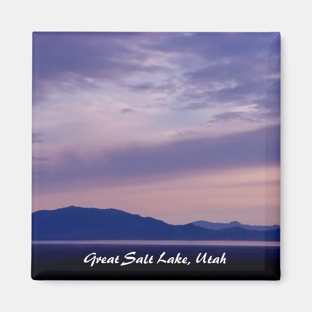 Great Salt Lake, Utah Magnet (Vorne)