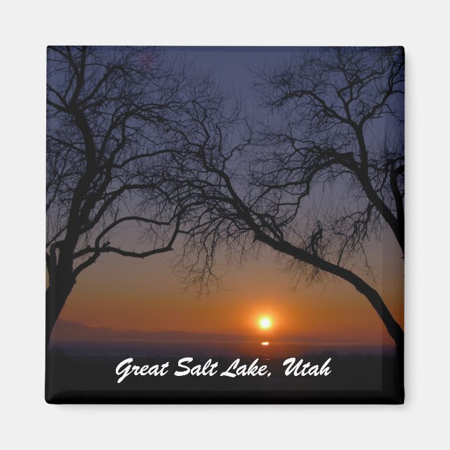 Great Salt Lake, Utah Magnet (Vorne)