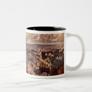 Great Salt Lake, Utah Zweifarbige Tasse