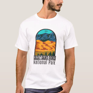 Great Sand Dunes National Park Colorado Vintage au T-Shirt